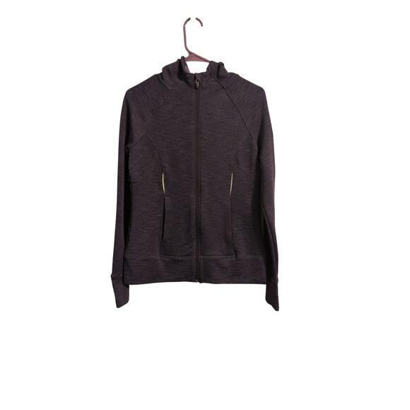 Under Armour Tops - Under Armour Full-Zip Hoodie – Purple Fleece-Lined, Size Medium